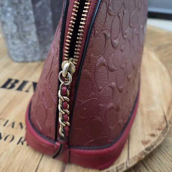 Coach Red Handbag and Wallet Set - Picture 11 of 11